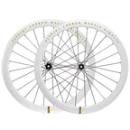 VSPRINT Carbon Fiber Road Bike Wheelset 45/50mm 60/65mm Aero wave carbon wheels 700c Center Lock Disc Brake 21/28mm Width 24H Spokes