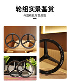 ODIN 406 Carbon Tri-Spoke Wheelset - 20" Disc Brake 40mm  Toray T700 carbon, 6-pawl hub, Shimano 8-11s. 1098g/pair. For folding bikes & BMX racing.