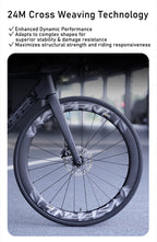 VSPRINT Carbon Wheelset 700C Carbon Road Bike Wheels 60mm Deep Rim 36T Ratchet Hub 21/28mm Width