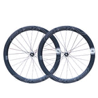 ODIN Carbon Fiber Wheelset 50mm Carbon Road Bicycle Wheels 700C Disc Brake 1450g Lightweight 21/28mm Width Center Lock