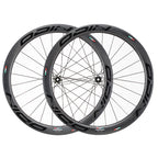 ODIN Carbon Wheelset 50mm 700C Carbon Fiber Road Bike Wheels Disc Brake 1450g Lightweight Tubeless Ready 21/28mm Width 24H Aero Spokes
