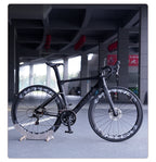 VSPRINT Carbon Wheelset 700C Carbon Road Bike Wheels 60mm Deep Rim 36T Ratchet Hub 21/28mm Width