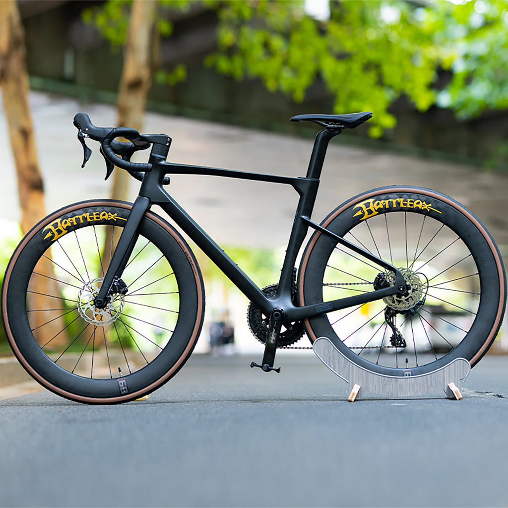 ODIN Carbon Road Bike Wheelset Deep Rim 40mm 50mm 60mm Carbon Wheels 700C 1430g Ultra Lightweight Tubeless Disc Brake 21/28mm Width Center Lock 24H Spokes